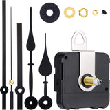 Quartz movement - with 2 pairs of different hands - High Torque - For DIY clock repair parts and motor replacement - Movement with Hour Hand Replacement Movement