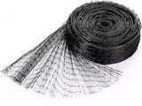 Anti-Bird Netting - bird protection netting - aviary chicken coop netting - Resistant Polyethylene - Garden Protection - for Fruit Trees, Ponds and Crops - Black - 4m x 6m