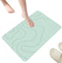 Absorbent Bath Mat - 40*60 cm - Diatomaceous Earth Bath Mat - Non-Slip Diatomite Mat - Non-Slip Shower Mat - Shower Mat - Bathroom Mat - Toilet Mat - non-slip bath mat - water-absorbent mat - entrance doormat - quick-drying bath mat - green