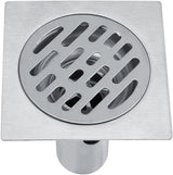 Square shower drain - Floor drain - Basket strainer - Drain strainer - Sink strainer - sink stopper - Stainless steel square odor-proof floor drain - drain stopper - Washbasin drain plug - Odor-proof floor drain - for bathroom, kitchen washbasin, toilet