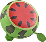 Bicycle bell - Fruits bicycle bell for children - Children's bicycle bell - adjustable bicycle bell - bicycle accessories - bicycle horn - ringing bicycle bell sound - watermelon pattern - 6*5 cm - red and green