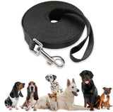 20m*2cm - Dog Leash - Dog Training Leash - Pet Leash - Waterproof - With wrist strap and 360° carabiner - long leash - leash - robust - Pet Supplies - for medium and large dogs - for obedience training - black