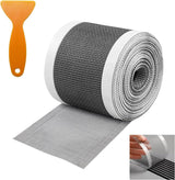 12cm*4m - Floor drain stickers - Hair catcher stickers - Shower filter - Self-adhesive filter - Drainage filter stickers - Anti-blocking mesh stickers - with sticker scraper - prevents blockages in kitchens and bathrooms - black