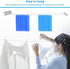 Extendable clothesline - Retractable clothesline - 5 lines of 3.75 m each - Roll-up clothesline - Clothesline - Wall clothesline - Foldable drying rack - Drying rack - Indoor drying rack - White