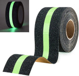 Roll Anti-slip adhesive tape - Stair tape - with glow-in-the-dark light film - Anti-slip Griptape - Glowing in the Dark - safety tape for stairs, ladders, slippery floors, indoors and outdoors - Safety tape - 5 m x 5 cm