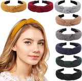 8-Pack Women's Headbands - Comfortable Head Wraps for Hair Accessories