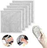 Multifunctional wire dishcloths (5 pieces) - Wire dishcloths - wire dishcloth - multifunctional anti-scratch dishcloths - Dishcloth - reusable anti-scratch - double-layer washable cleaning cloth - Window cloths - 20*20 cm