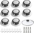 Pot Lid Knob - 8 Pieces - Universal Kitchen Knobs - Lid Knob - 5-12mm Universal - Stainless Steel - Lid Handle - Lid Knob - Pan Lid Holding Handle - Saucepan Lid Knobs - Kitchen Cookware Knob - Anti-Burn Knob