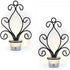 Creative Iron Wall Candle Holders Vintage Candlesticks