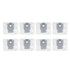 Roborock Q8 Max Q8 Max+ Q5 Pro Q5 Pro+ Compatible Vacuum Cleaner Bags 8PCS Replacement Accessories