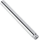 Shower arm extension - Hand shower arm extension pipe - universal shower component - 20cm - silver - Easy installation - Universal connection - Rain shower arm - Stainless steel