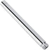 Shower arm extension - Hand shower arm extension pipe - universal shower component - 20cm - silver - Easy installation - Universal connection - Rain shower arm - Stainless steel