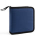 CD/DVD Storage Case - CD Bag - Oxford Cloth - With Zipper - CD Case Storage Folder - DVD Case Case - CD (Rom)/DVD Storage Case - CD/DVD Case Folder - CD/DVD Storage System - Suitable for 40 CDs or DVDs - 16*15.5*4.8cm - Blue