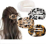 Hair Clips - 4 Pieces - Women - Flat - Hair Accessories - Hair Clip - 4 Colors - Hairpins - Clips - Leopard
