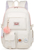 Backpack - School Bag - Backpack - Girl Backpack - School Backpack - School Bag - Laptop Backpack - 30 Liters - WhiteB