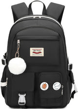 Backpack - School Bag - Backpack - Girl Backpack - School Backpack - School Bag - Laptop Backpack - 30 Liters - BlackB