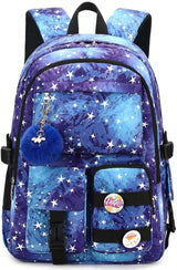 Backpack - School Bag - Backpack - Girl Backpack - School Backpack - School Bag - Laptop Backpack - 30 Liters - BlueB
