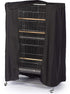 Parrot Cage Cover - Birdcage Cover and Dustproof Covers - Good Night Cover for Parrots - 210D Oxford Cloth - 88*63*120cm - Universal - Blackout - Waterproof - Black