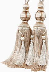 2 Pieces - Curtain Tassels - Curtain Ties - Curtain Tassel - Curtain Accessories - Curtain Holder - Curtain Tie Rope - Window Decoration Accessories - Curtain Tassel - Beige - 75cm