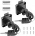 pieces - Cam Lock - furniture lock - Furniture locks - letterbox lock - security cabinet lock - drawer lock - lock with key - black - cold-rolled steel - for furniture cabinet letterbox drawer