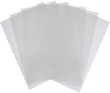Sieve metal - 6 pieces - 30 x 21 cm - Insect net - 20 mesh - Fine mesh - Metal mesh - Insect mesh - Mouse mesh - Silver - Stainless steel - For cages, ventilation openings, gardens, window screens and filters