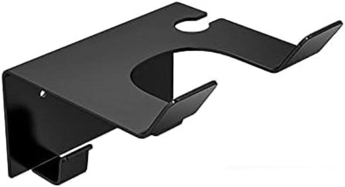 Hairdryer holder - Hairdryer holder - Hairdryer holder - Hairdryer wall bracket - Universal - wall bracket - black - 11.5*9.5*5.5cm - metal - wall bracket - Bathroom accessories