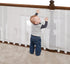 Safety Net - Baby and Animal Safety Gate - 600 x 79 cm - Robust - Adjustable - Baby Safety - Retractable Safety Net - Balcony - Stairs - White - Safety Gate - made of mesh for cats and toys