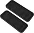 Silicone Sponge Holder - 2 Pieces - Kitchen Sponge Holders - Countertop Organizer - Sink Organizer - Kitchen Organizer - Soap Dish - Soap Rack - Non-Slip - For storing sponges, dishwashing products, plates, soap, brushes - Black