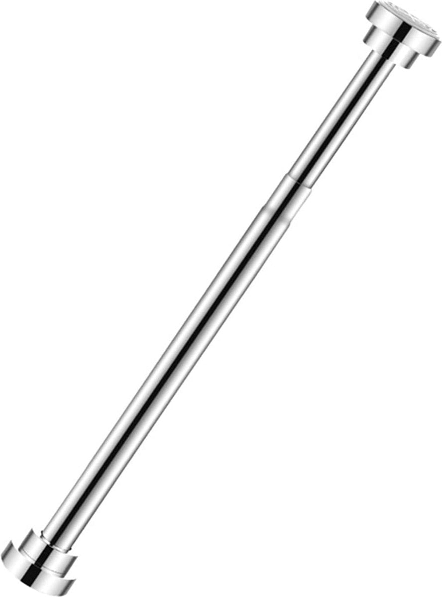 Clothes rail - Clothes rack - Wardrobe rack - Clothes rail - 50cm - Stainless steel - silver - Adjustable - Extendable - without drilling - for 55-85 cm Wardrobe
