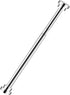 Clothes rail - Clothes rack - Wardrobe rack - Clothes rail - 50cm - Stainless steel - silver - Adjustable - Extendable - without drilling - for 55-85 cm Wardrobe