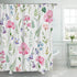 Shower curtain - 90x180cm - Watercolor Flower Plant Tropical Leaf - Polyester - Color - Printed - Anti-mold - Waterproof