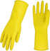 Cleaning gloves - size S - 3 pairs - waterproof rubber gloves - Household gloves - Yellow - Reusable - rubber - dishwashing gloves - Non-slip