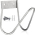 Garden Hose Holder - Stainless Steel - Silver - 17.5 x 15 x 16 cm - Wall-Mounted Hose Bracket - Garden Hose Reel - Hose Holder - Garden Hose Hanging System - Garden Tool Storage - For Hanging Garden Hoses, Ropes and Extension Cords