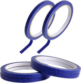 Masking Tape - 6 Pieces - 5mm Wide - 20m - Blue - Professional Masking Tape for Straight Paint Edges - Tape for Precision Painting & DIY Projects - Self-Adhesive - Easy to Remove - for Painting, Airbrushing, Art