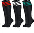 3 pairs - Socks - Striped socks - Tubular socks - Sports socks - Long socks for women - Knee socks - Women&