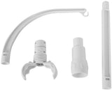 Music mobile holder - Playpen mobile stand - Stylish Playpen mobile holder - Baby mobile bracket - Mobile holder - Suitable for crib & cradle - White - 58*24 cm - Removable - Adjustable - ABS