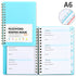 Password Book - Password Booklet - Password Booklet with Alphabet - Password Organizer - Password Notebook - A6 - Blue