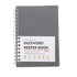 Password Book - Password Booklet - Password Booklet with Alphabet - Password Organizer - Password Notebook - A6 - Gray