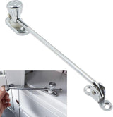 Door stopper - Door retainer - Wind hook - Door hold open - Adjustable - zinc alloy & steel - cabinet door - Tilt position reducer - Door retainer - Door hold open - Maximum angle 135° - screw fixed