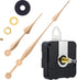 Quartz Clock Movement - Buy and Replace New Loose Clock Movement - High Torque - Long Hands Clock Movement - Gold and Black - Metal - Hour Hand Replacement Clock Movement - For Living Room Decoration, Art Decoration, Office, Bedroom