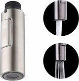 Faucet attachment - 2 functions - Faucet head - Washing dishes - Kitchen faucet - Water saving - Flexible faucet head - Extension rod - Faucet parts - Rotating faucet hose - Faucet nozzle - Sprayer - 1 piece