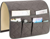 Bed and sofa organizer - Storage - Storage bag - Bed storage - Sofa storage - Bed storage bag - Bedside pocket storage bag gray - Magazine holder - Sofa chair couch - Armrest organizer - 50*90cm
