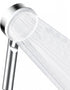 Shower head - 5 jet types - Wellness - 5 spray modes - silver - Better skin - Hand shower - Antibacterial - Anti-limescale protection - Anti-rust
