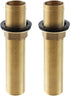 Extension Threaded Pipe - 2 Pieces - M32 x 150mm - Threaded Fasteners - Threaded Connecting Rod - Gold - Copper - For tap installation accessories