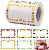 Self-adhesive jam stickers - 250 pieces - Ideal for jam jars - Labels - Kitchen label - spice jar labels