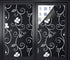 Window film - Blackout window film - Blackout window film - Sun protection - Anti-glare - Adhesive window film - Blackout cloth - Black - Including scraper - Easy installation - Window sticker - 45x100cm - Supplied with self-adhesive backing - B