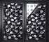 Window Film - Blackout Window Film - Blackout Window Film - Sun Protection - Anti-glare - Adhesive Window Film - Blackout Cloth - Black - Including scraper - Easy installation - Window sticker - 45x100cm - Supplied with self-adhesive backing - F