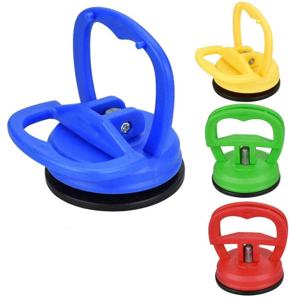 Suction lifter - 4 pieces - car dent repair - 3 kg suction power - universal