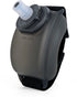 Wrist water bottle, sports cup, 200ml, silicone, hands-free, black