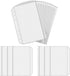 Folder - 18 Pieces - A5 Zip Bags - PVC - Waterproof - Folder Binders for 6-Ring Folders - Folder Binders - Zipper Bags for Documents - A5 Show Bag - Binder Bags - For Storage and Organization at Home, in the Office and at School - 21×15cm - Transparent